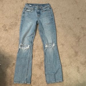 American Eagle ripped jeans